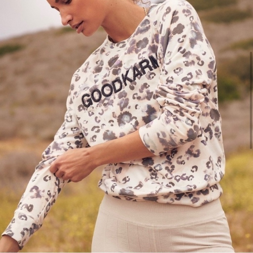 Spiritual Gangster Good Karma Old School Sweatshirt Size S NWT
